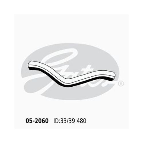 Radiator Hose Lower Gates 05-2060 for NISSAN PATHFINDER R50 3.3L 1995-2005 PETROL
