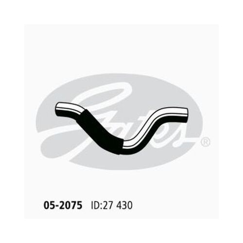 Radiator Hose Upper Gates 05-2075 for Mazda 2 DE_, DH_3 Hatchback  1.5 Petrol ZY-VE,ZY-DE