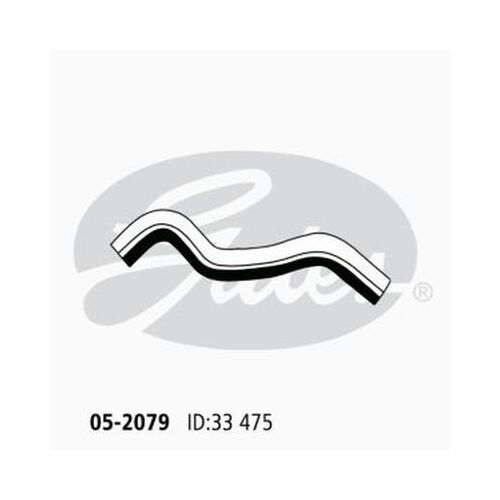 Radiator Hose Upper -08/06 on Gates 05-2079 for Nissan Patrol TY61, GU, Y61 C/Chassis D 4x4 3.0 Diesel-Ti ZD30DDTi