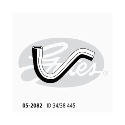 Radiator Hose Lower Gates 05-2082 for NISSAN PATROL Y60 GQ 3L 1990-1997 PETROL