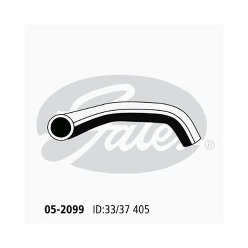Radiator Hose Lower (from ENG) Gates 05-2099 for Toyota HiAce/Commuter TRH223 Wagon 2.7 Petrol 2TR-FE