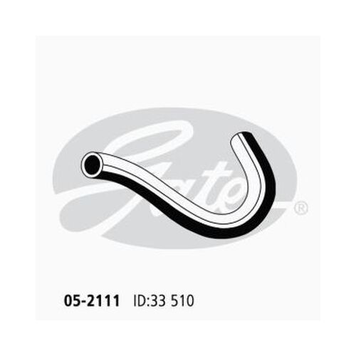 Radiator Hose Lower Gates 05-2111 for Toyota Corolla 2L 1.8L Petrol