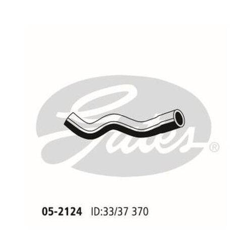 Radiator Hose Upper Gates 05-2124 for Holden Rodeo RA C/Chassis(TFR32) 2.4 Petrol C 24 SE