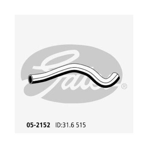 Radiator Hose Lower Gates 05-2152 For HYUNDAI