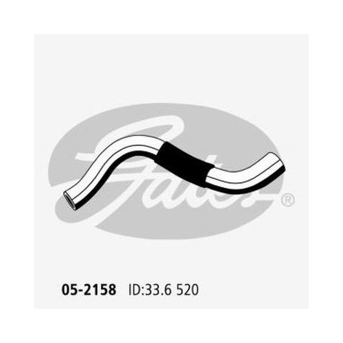 Radiator Hose Gates 05-2158 for Hyundai Santa Fe SM 2.7l Petrol 5GEA 2000-2006