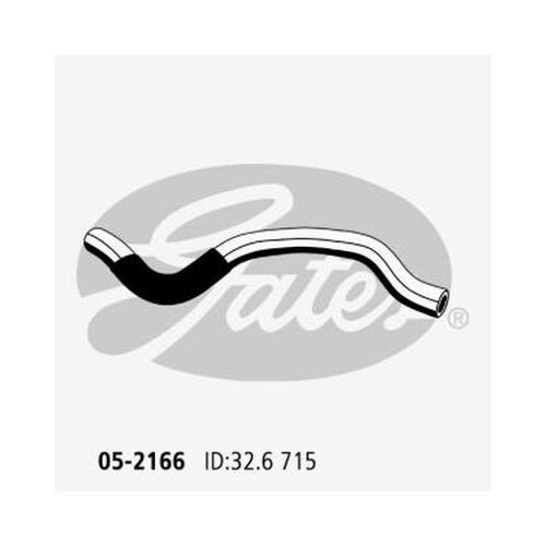 Radiator Hose Lower Gates 05-2166 for HOLDEN CAPTIVA 5 CG 2.4L 2009-2011 PETROL
