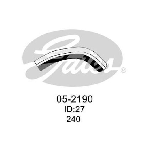 Radiator Hose Lower Gates 05-2190 for HOLDEN CRUZE YG 1.5L 2002-2006 PETROL