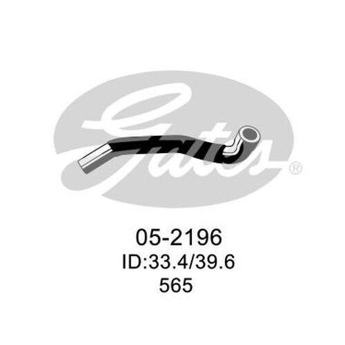 Radiator Hose Lower Gates 05-2196 For NISSAN