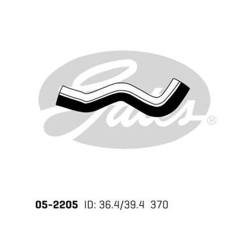 Radiator Hose Upper Gates 05-2205 for Holden Rodeo TF C/Chassis TD 4x4 (TFS77) 3.0 Diesel 4JH1-TC