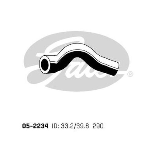 Radiator Hose Lower Gates 05-2234 for NISSAN NAVARA D22 3L 3.3L PETROL