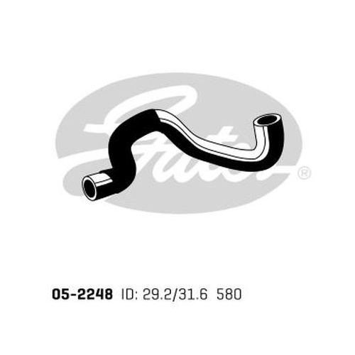 Radiator Hose Upper Gates for Ford Transit VM 2.4 Diesel JXFA