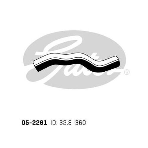 Radiator Hose Upper Gates 05-2261 for Toyota Avensis Verso ACM20 MPV 2.0 Petrol 1AZ-FE