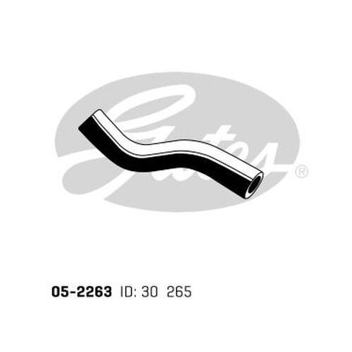 Radiator Hose Upper Gates 05-2263 For Toyota Spacia Petrol SR40 2.0l 1998-2002