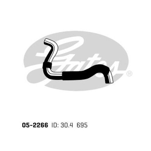 Radiator Hose Upper Gates 05-2266 For Toyota