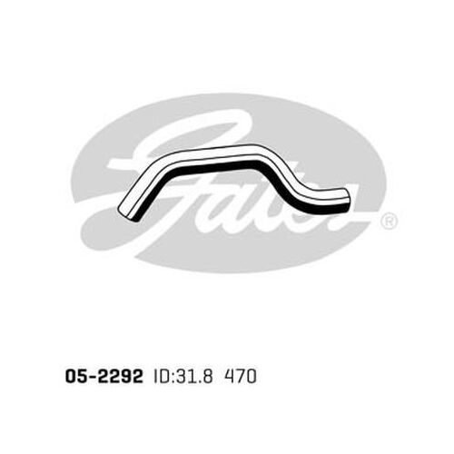 Radiator Hose Upper Gates 05-2292 for Hyundai Tiburon GK Coupe V6 2.7 Petrol G6BA-G