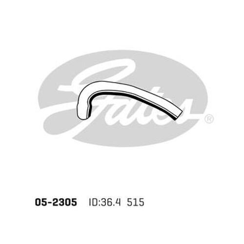 Radiator Hose Lower Gates 05-2305 for JEEP WRANGLER TJ 4L 1996-2007 PETROL