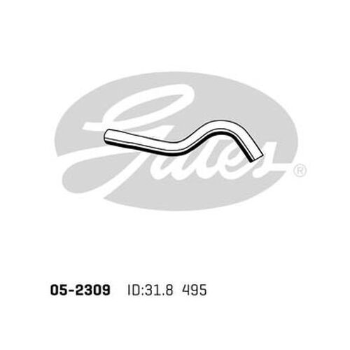 Radiator Hose Upper Gates 05-2309 for VOLVO 940 944 2.3L PETROL