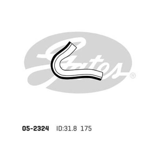 Radiator Hose Upper Gates 05-2324 for JEEP WRANGLER TJ 4L1996-2007 PETROL