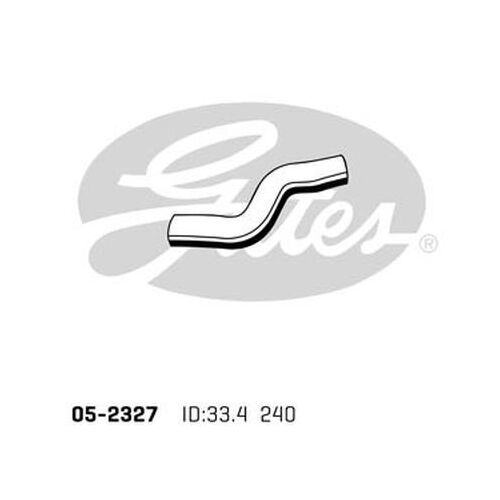 Radiator Hose Upper Gates 05-2328 for Jeep Wrangler TJ Open Off-Road Vehicle 4.0 Petrol