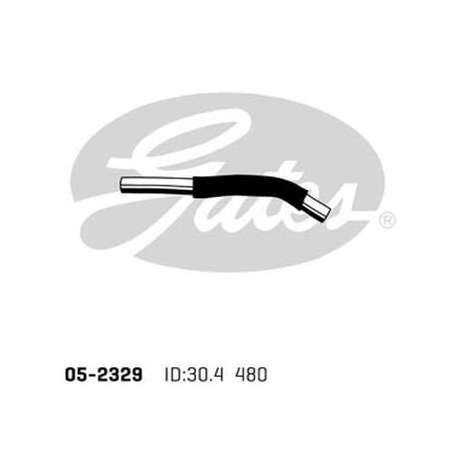 Radiator Hose Upper Gates 05-2330 for Mitsubishi Triton MQ C/Chassis D 2.4 Petrol 4G64