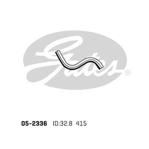 Radiator Hose Upper Gates 05-2336 for Chrysler Voyager RG, RS MPV  AWD 3.3 Petrol EGA
