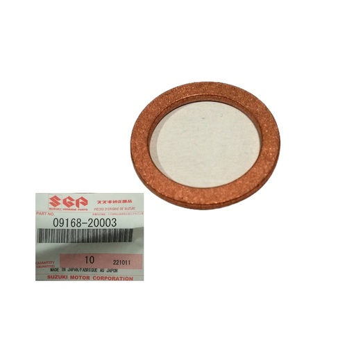 Gasket 20.1X27X2 09168-20003 for Suzuki