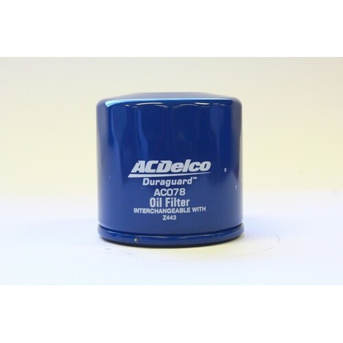 Oil Filter AC078 AcDelco For Daihatsu Terios J100 SUV 1.3 4WD (J100) 1.3LTP - HC-EJ