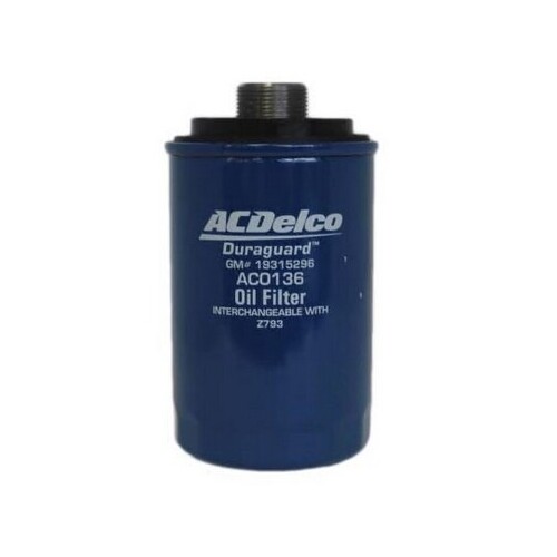 Oil Filter AC0136 AcDelco For Skoda Octavia 1Z5 Combi RS 2.0LTP - CCZA,BWA
