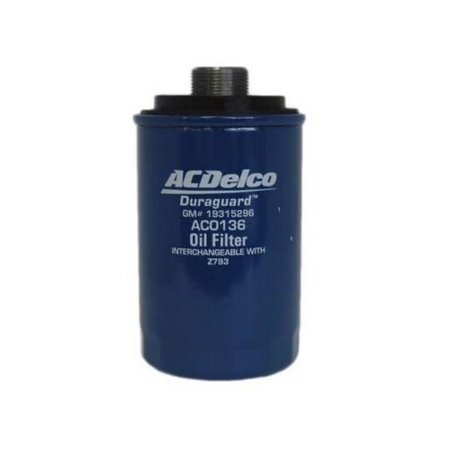 Oil Filter AC0136 AcDelco For Audi A3 8PA Sportback TFSI, Ambition 1.8LTP-T - BZB