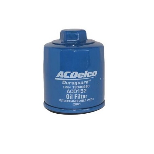 Oil Filter AC0152 AcDelco For Volkswagen Polo 9N 4D Hatchback Club, Match 1.4LTP - BKY