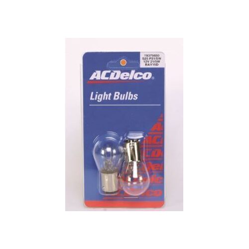 Taillamp Bulb set of 2 Stop Tail bulb P21/5W 12V 21/5W acdelco