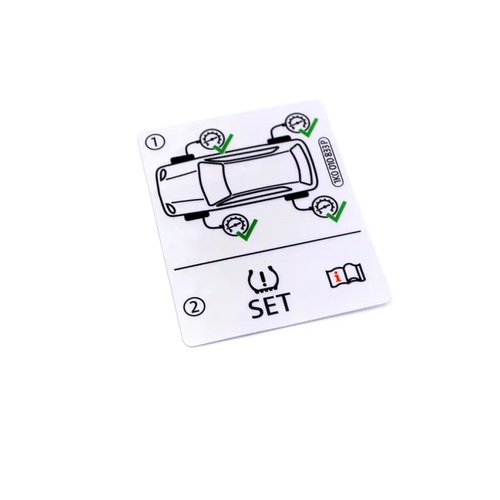 Sticker 1K0010833P for Volkswagen