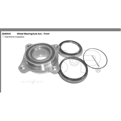 Wheel Bearing Hub GSP 254003K For Toyota Hilux 2005-2015 Landcruiser Prado 2015 -