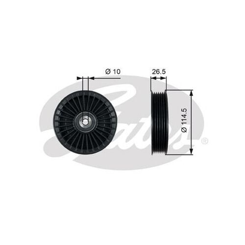 Gates DriveAlign Idler Pulley 36212 For HOLDEN MERCEDES-BENZ