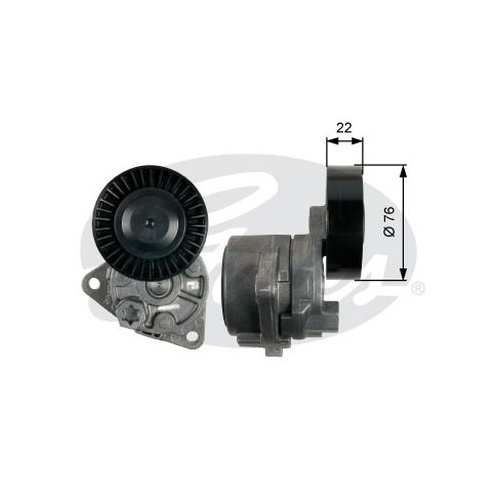 Micro V-belt Gates 39217 for HYUNDAI TERRACAN KIA CARNIVAL K2900 2.9L DIESEL
