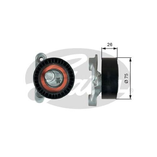 Tensioner Gates 39345 FOR VOLKSWAGEN UP! 1L PETROL