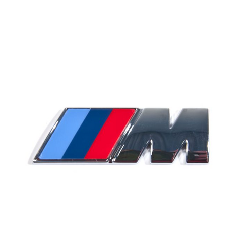 Genuine Dark Chrome Fender M Badge (51148058881) For BMW