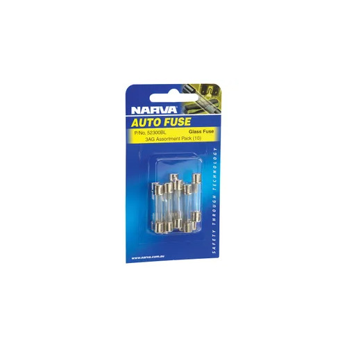 Glass 3Ag Assortment (10) Narva 52300BL