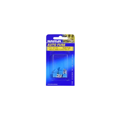 15 Amp Micro 2 Blade Fuse Narva 52415BL
