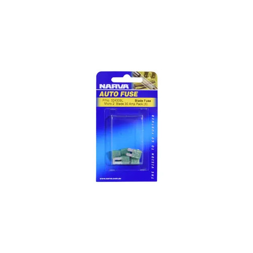 30 Amp Micro 2 Blade Fuse Narva 52430BL