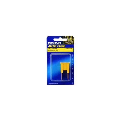 Plug Male 60 Amp  Bl.Pk.(1) Narva 53160BL