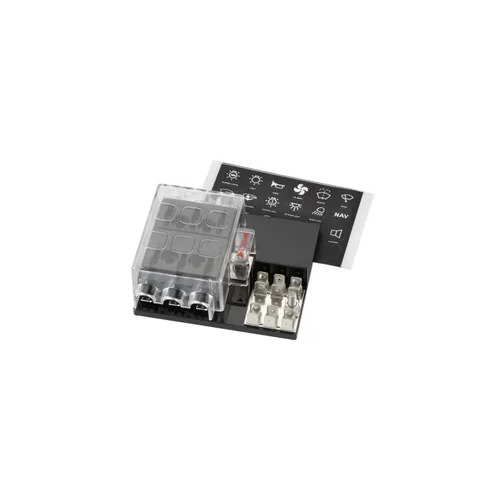 6 Way Fuse Block With Ground Narva 54440