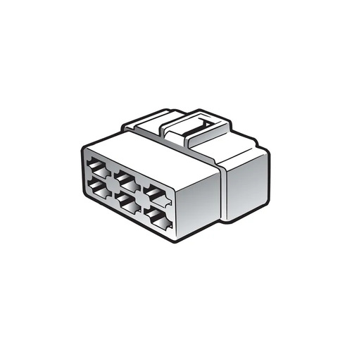 6 Way Female Quick Connector Housing 10 Pack Narva 56266