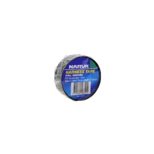Pvc Harness Tape Blk (25Mm) Narva 56840BK