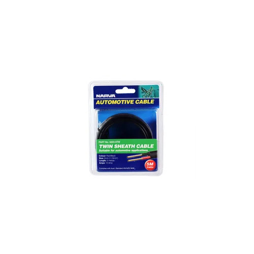 Cable Twin Core 3Mm 10A 5M Narva 5823-5TW