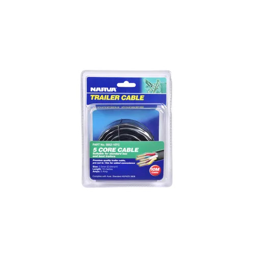 Cable Trailer 5 Core 2.5Mm 5A Narva 5852-10TC