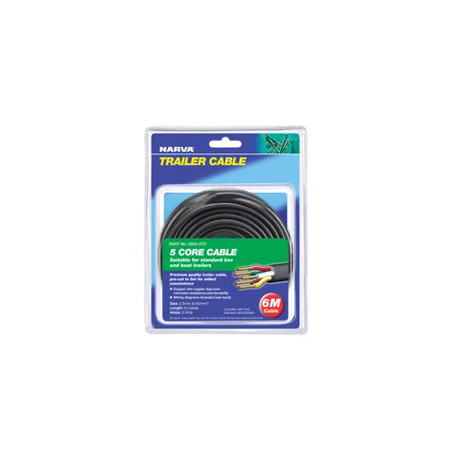 Cab Trailer 5 Core 2.5Mm 5A 6M Narva 5852-6TC