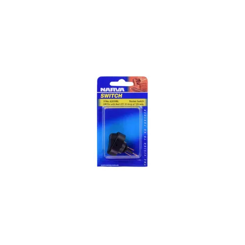Swtch Rock 30A Spst 12V Red Bl Narva 62059BL