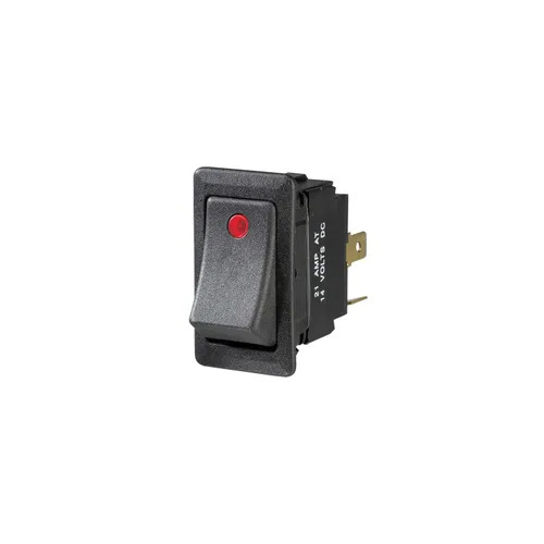 Off/On H/D Rocker Sw Red Led 1 Narva 63047BL