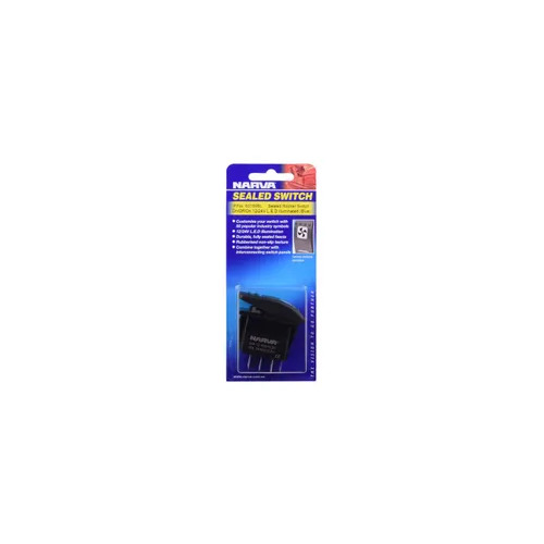 Sw Rk On/Off/On Dpdt Bl 12/24V Narva 63169BL
